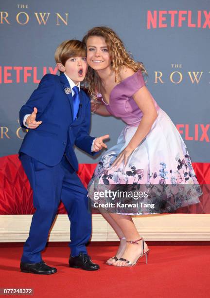 Billy Jenkins attends the World Premiere of Netflix's "The Crown" Season 2 at Odeon Leicester Square on November 21, 2017 in London, England.