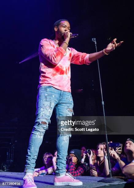 PartyNextDoor performs in support of the Hopeless Fountain Kingdom Tour at Little Caesars Arena on November 21, 2017 in Detroit, Michigan.