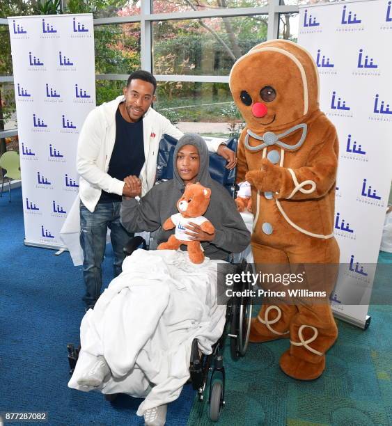 Ludacris attends the 2017 Ludacris Foundation Coat Giveaway at Egleston Children's Center on November 21, 2017 in Atlanta, Georgia.