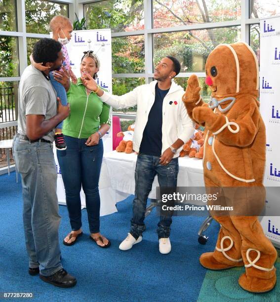 Ludacris attends the 2017 Ludacris Foundation Coat Giveaway at Egleston Children's Center on November 21, 2017 in Atlanta, Georgia.