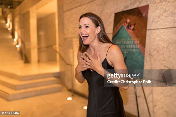 Jennifer Garner attends the Screening Of IFC Films' "The Tribes Of Palos Verdes" at the Ray Kurtzman Theater on November 21, 2017 in Los Angeles,...