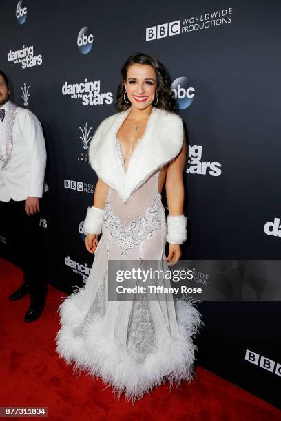 Victoria Arlen at The Grove Hosts Dancing with the Stars Live Finale at The Grove on November 21, 2017 in Los Angeles, California.