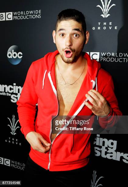 Alan Bersten at The Grove Hosts Dancing with the Stars Live Finale at The Grove on November 21, 2017 in Los Angeles, California.