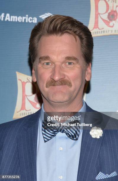 Actor Pete Gardner attends the opening night of "Something Rotten!" at Ahmanson Theatre on November 21, 2017 in Los Angeles, California.