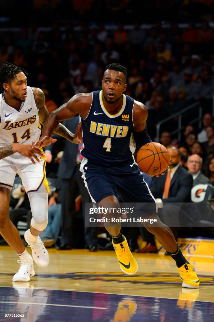 Denver Nuggets v Los Angeles Lakers