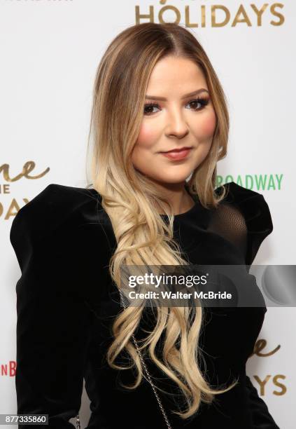 Bianca Ryan attends the Broadway Opening Night after party for 'Home for the Holidays - The Broadway Concert Celebration' at the Copacabana in New...