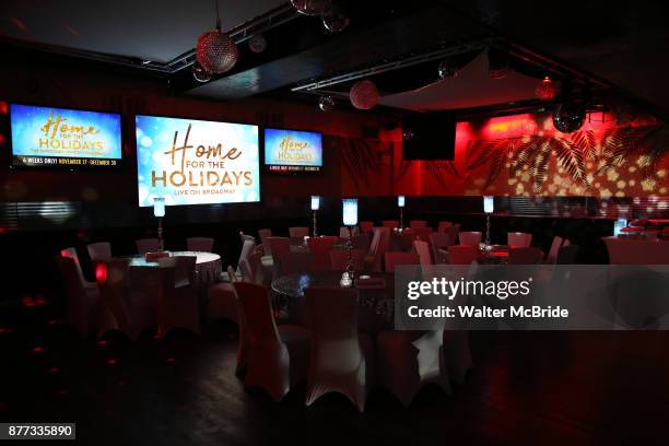 Atmosphere during the Broadway Opening Night after party for 'Home for the Holidays - The Broadway Concert Celebration' at the Copacabana in New York...