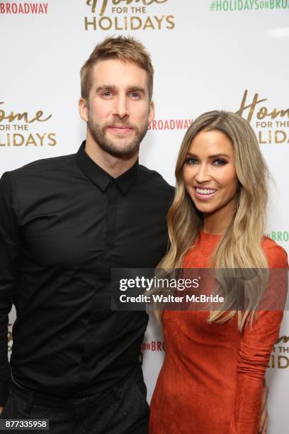 Shawn Booth and Kaitlyn Bristowe attend the Broadway Opening Night after party for 'Home for the Holidays - The Broadway Concert Celebration' at the...