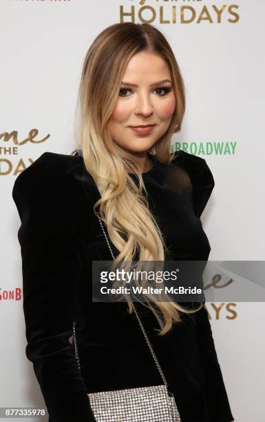 Bianca Ryan attends the Broadway Opening Night after party for 'Home for the Holidays - The Broadway Concert Celebration' at the Copacabana in New...