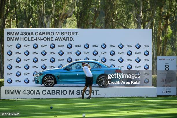 Sergio Garcia of Spain pictured during the Pro Am tournament ahead of UBS Hong Kong Open 2017 at The Hong Kong Golf Club on November 22, 2017 in Hong...