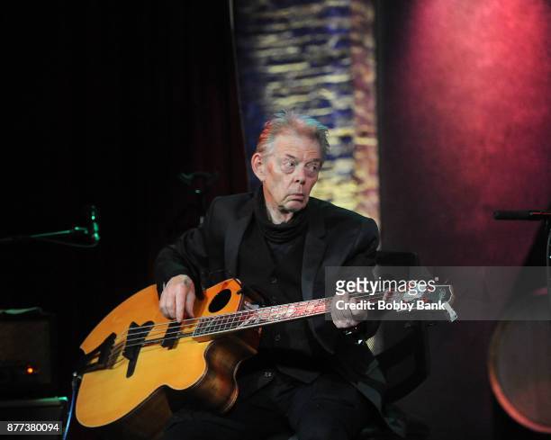 Jack Casady of Hot Tuna performs at City Winery on November 21, 2017 in New York City.