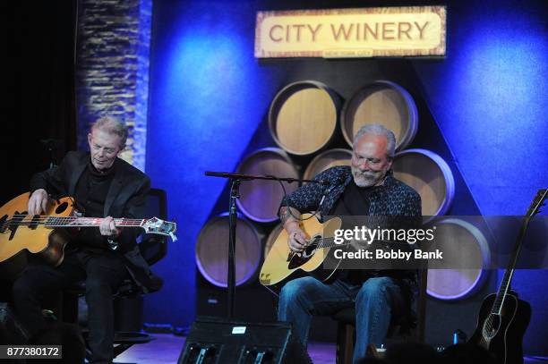 Jorma Kaukonen and Jack Casady of Hot Tuna perform at City Winery on November 21, 2017 in New York City.