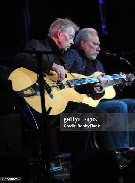 Jorma Kaukonen and Jack Casady of Hot Tuna perform at City Winery on November 21, 2017 in New York City.