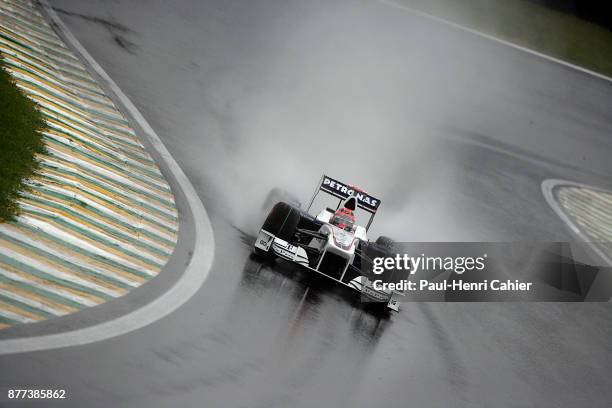 Robert Kubica, BMW Sauber F1.09, Grand Prix of Brazil, Autodromo Jose Carlos Pace, Interlagos, Sao Paolo, 18 October 2009.