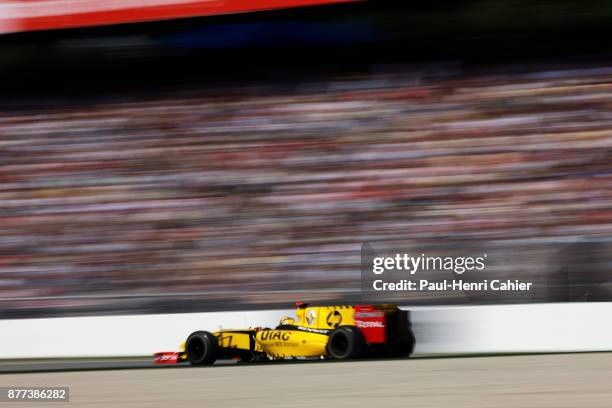 Robert Kubica, Renault R30, Grand Prix of Germany, Hockenheimring, 25 July 2010.