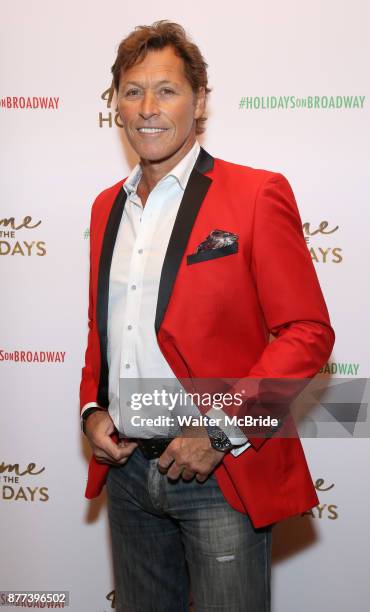 Ron Duguay attends the Broadway Opening Night performance of 'Home for the Holidays - The Broadway Concert Celebration' at the August Wilson Theatre...