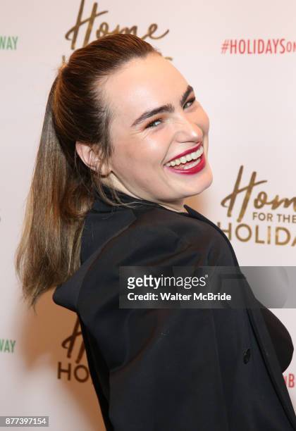 Kathryn Gallagher attends the Broadway Opening Night performance of 'Home for the Holidays - The Broadway Concert Celebration' at the August Wilson...
