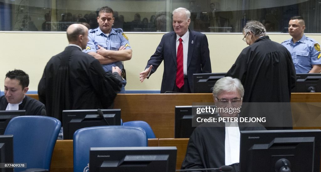 NETHERLANDS-BOSNIA-SERBIA-WARCRIMES-TRIAL