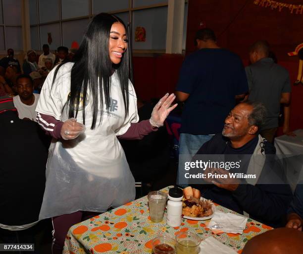 Tommie Lee attends the 6th annual No Reservations Needed Dinner at Atlanta Mission on November 21, 2017 in Atlanta, Georgia.