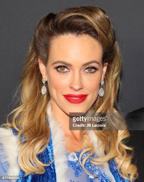 Peta Murgatroyd attends the 'Dancing With The Stars' Season 25 Finale on November 21, 2017 in Los Angeles, California.
