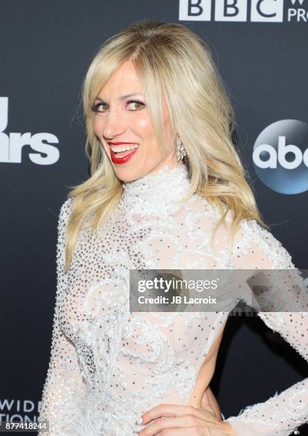 Debbie Gibson attends the 'Dancing With The Stars' Season 25 Finale on November 21, 2017 in Los Angeles, California.