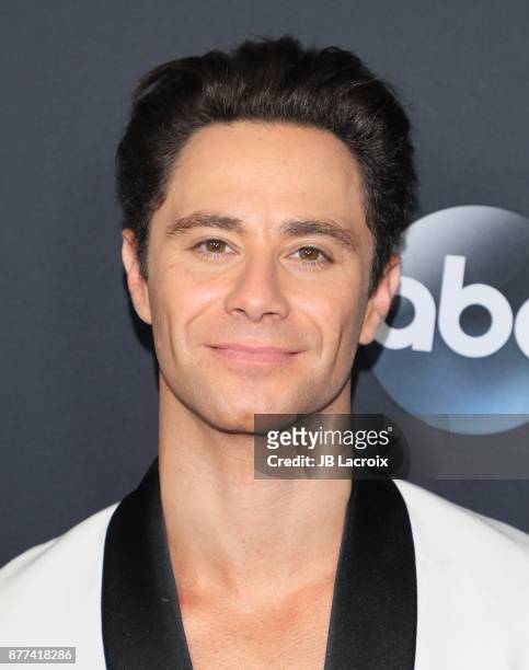 Sasha Farber attends the 'Dancing With The Stars' Season 25 Finale on November 21, 2017 in Los Angeles, California.