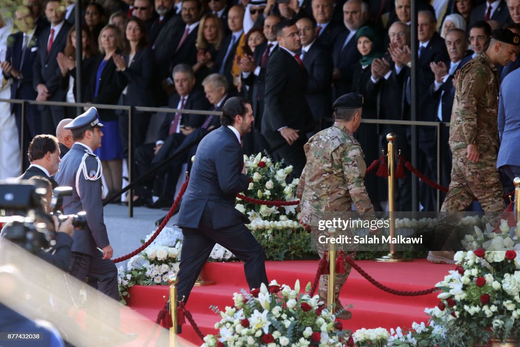 Lebanon's Prime Minister Hariri  Returns To Lebanon After Shock Resignation