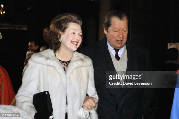 Earl Spencer and Wife Raine in 1982