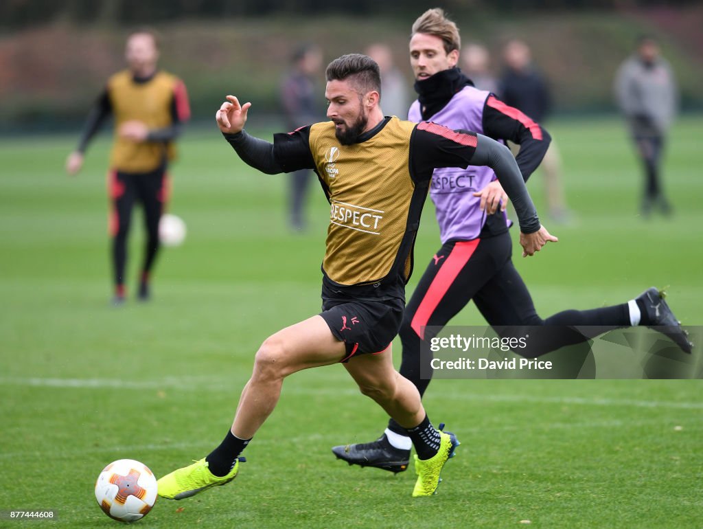 Arsenal Training Session