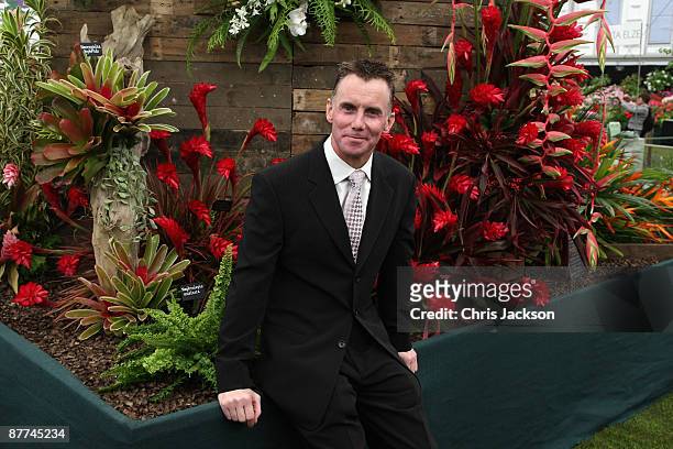Chef Gary Rhodes attends the Press and VIP preview day at Chelsea Flower Show at Royal Hospital Chelsea on May 18, 2009 in London, England.