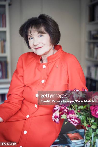 Actor Macha Meril is photographed for Paris Match on June 21, 2016 in Paris, France.