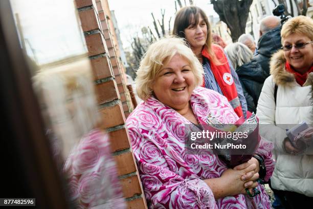 Aleida Guevara March, daughter of the revolutionary Ernesto Che Guevara, arrived on a one day visit in Varna, Bulgaria on November 22, 2017. Almeida...