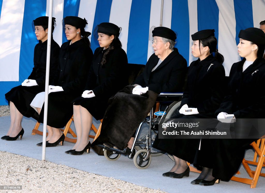 15th Anniversary Memorial Ceremony For Prince Takamado Takes Place