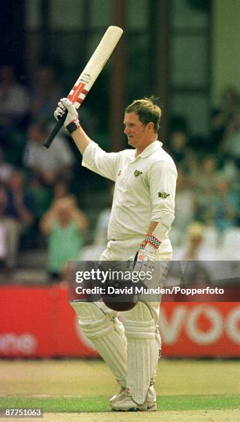 During his innings of 303 not out v Essex 31st July 1999