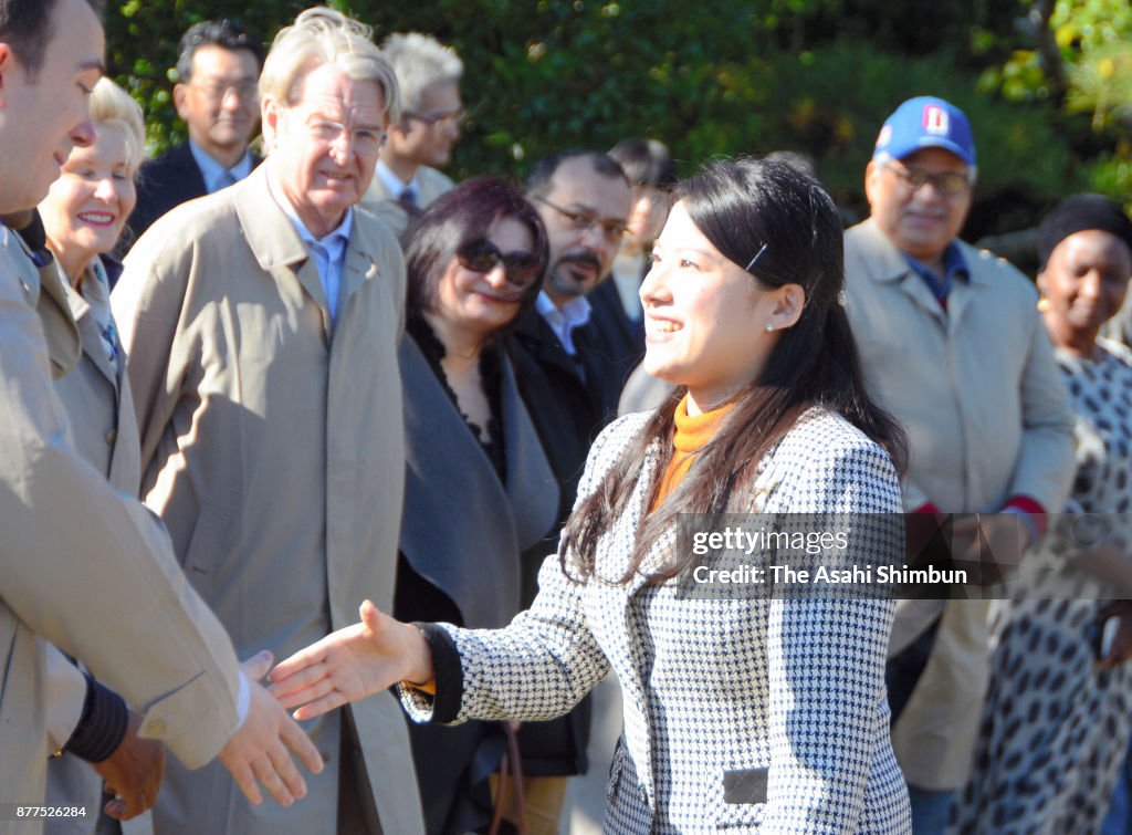 Princess Ayako Of Takamado Invites Foreign Diplomats To Shinhama Kamoba