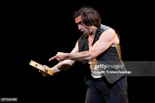 Irek Mukhamedov performs during a dress rehearsal for Ivan Putrov's "Men In Motion" at The London Coliseum on November 22, 2017 in London, England.
