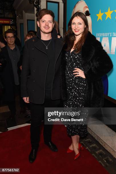 Sophie Ellis-Bextor and Richard Jones attend the opening night of Everybody's Talking About Jamie, a new musical for today at The Apollo Theatre on...