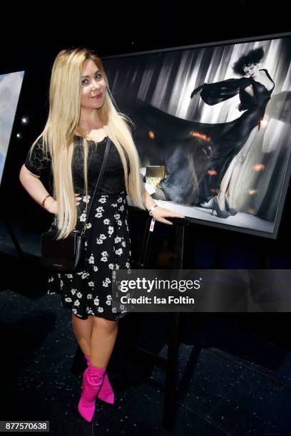 Nadine Trompka during the presentation of the new Lambertz Fine Art Calendar 2018 at Friedrichstadtpalast on November 22, 2017 in Berlin, Germany.