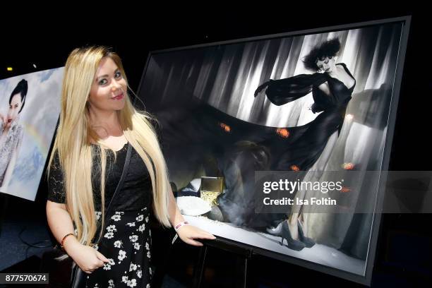 Nadine Trompka during the presentation of the new Lambertz Fine Art Calendar 2018 at Friedrichstadtpalast on November 22, 2017 in Berlin, Germany.