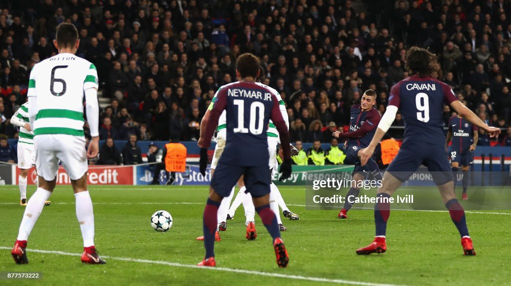 Paris Saint-Germain v Celtic FC - UEFA Champions League