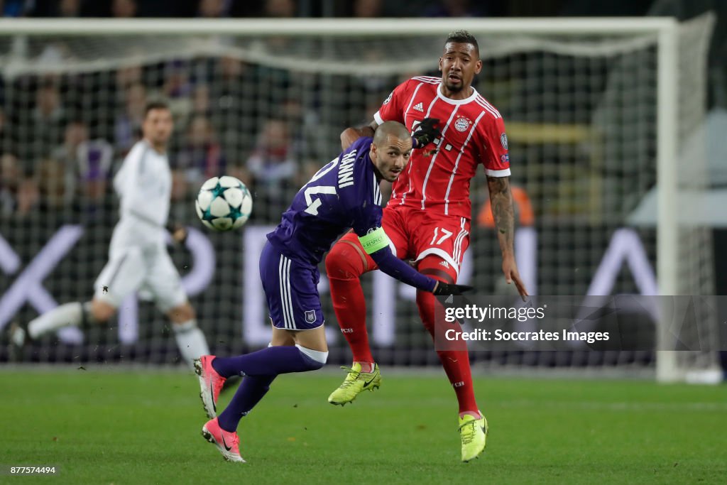 Anderlecht v Bayern Munchen - UEFA Champions League