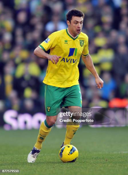 Russell Martin of Norwich City in action during the Barclays Premier League match between West Bromwich Albion and Norwich City at The Hawthorns on...