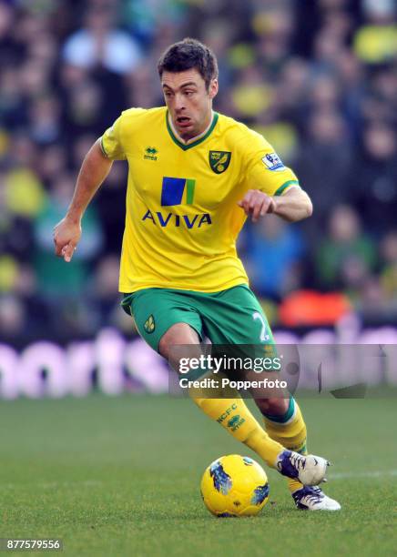 Russell Martin of Norwich City in action during the Barclays Premier League match between West Bromwich Albion and Norwich City at The Hawthorns on...
