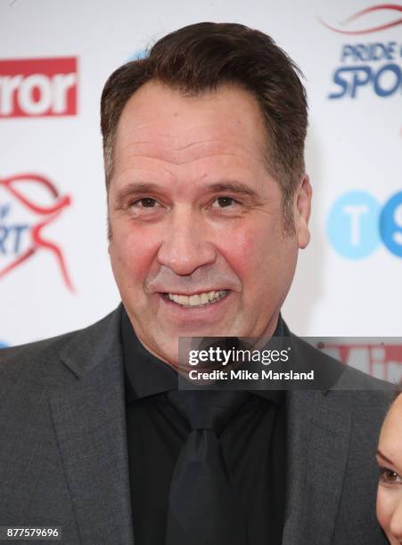 David Seaman attends the Pride of Sport awards at Grosvenor House, on November 22, 2017 in London, England.