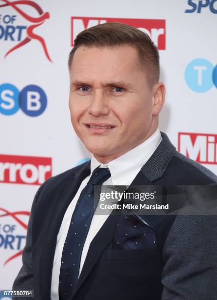 David Weir attends the Pride of Sport awards at Grosvenor House, on November 22, 2017 in London, England.