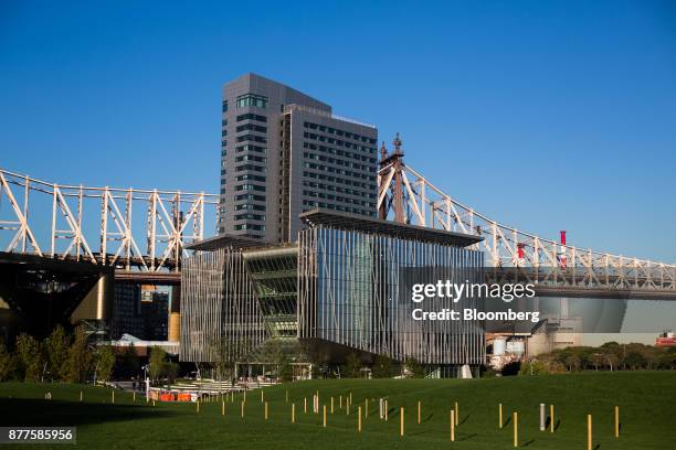 Buildings stand at the Cornell Technion campus on Roosevelt Island in New York, U.S., on Tuesday, Oct. 17, 2017. Cornell Techion, a new...