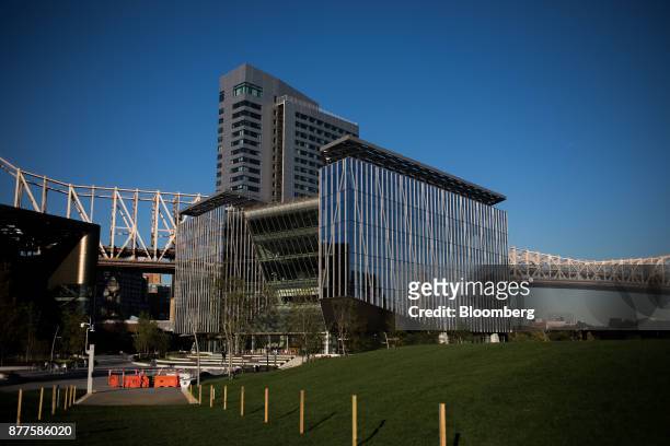 Buildings stand at the Cornell Technion campus on Roosevelt Island in New York, U.S., on Tuesday, Oct. 17, 2017. Cornell Techion, a new...