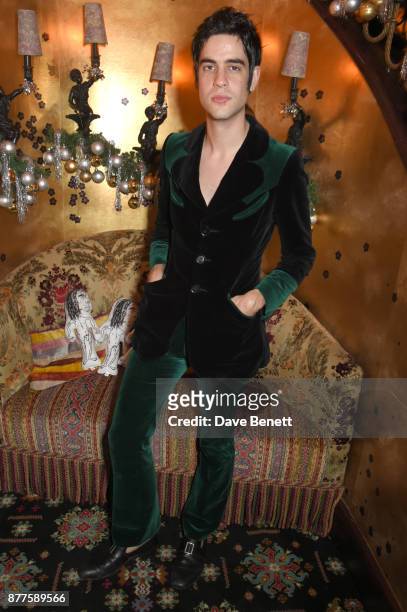 Thomas Cohen attends the Nick Cave & The Bad Seeds x The Vampires Wife x Matchesfashion.com party at Loulou's on November 22, 2017 in London, England.