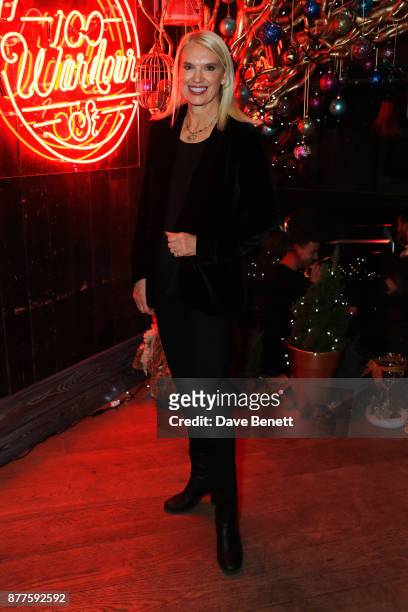 Anneka Rice attends the opening night of Everybody's Talking About Jamie, a new musical for today at 100 Wardour St. On November 22, 2017 in London,...
