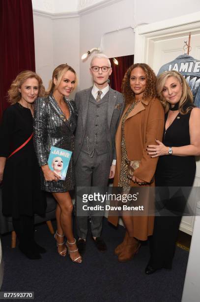 Tracy-Ann Oberman, Angela Griffin, John McCrea, Amanda Holden and Nicola Stephenson attend the opening night of Everybody's Talking About Jamie, a...